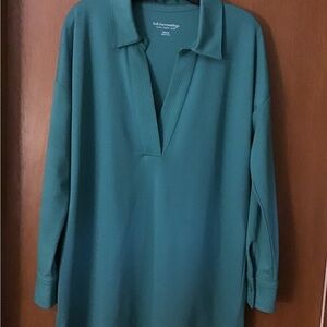 Soft Surroundings Teal Women's Tunic - M